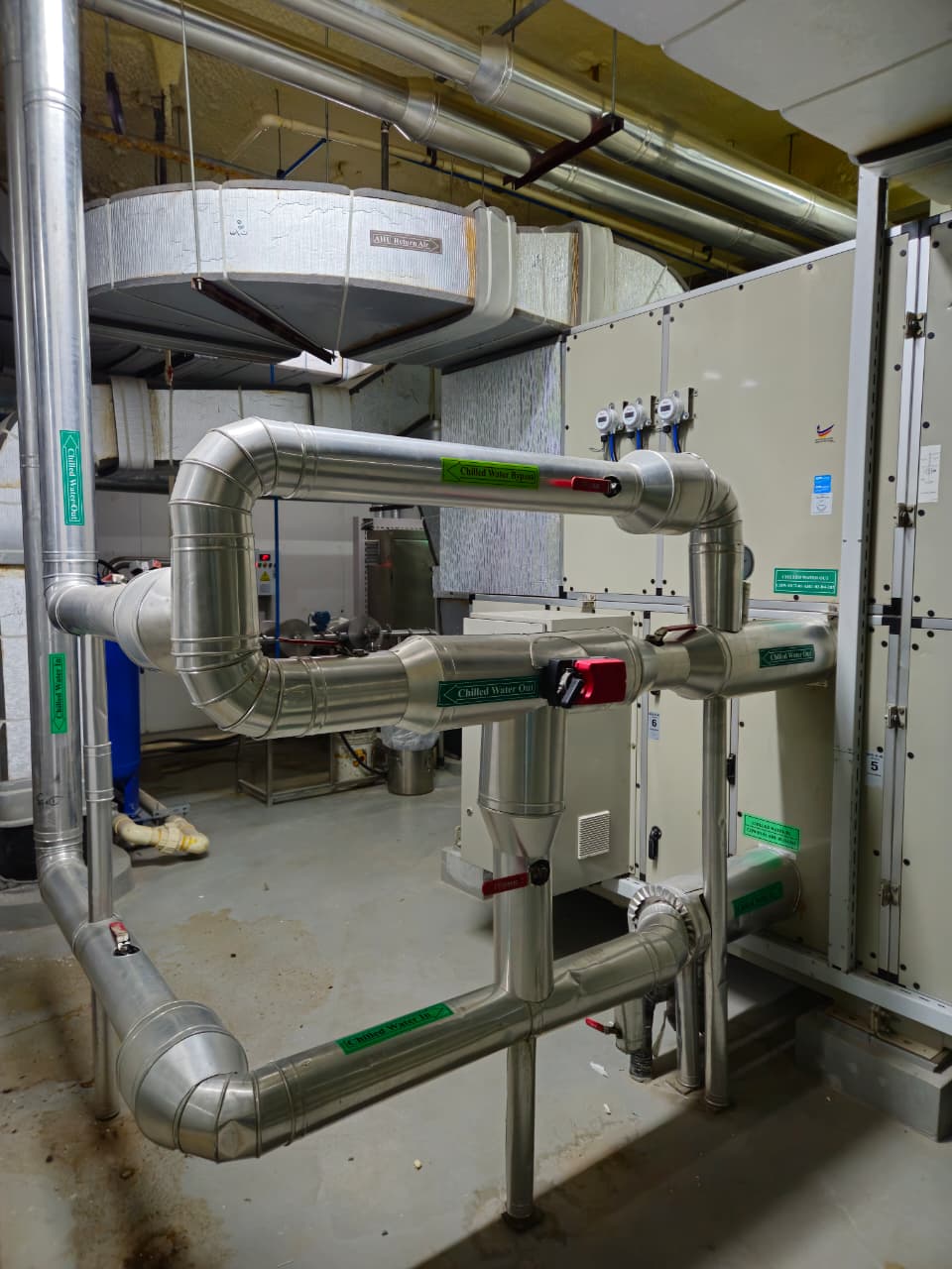 Motorized 2-Way Modulating AHU Control Valve Station